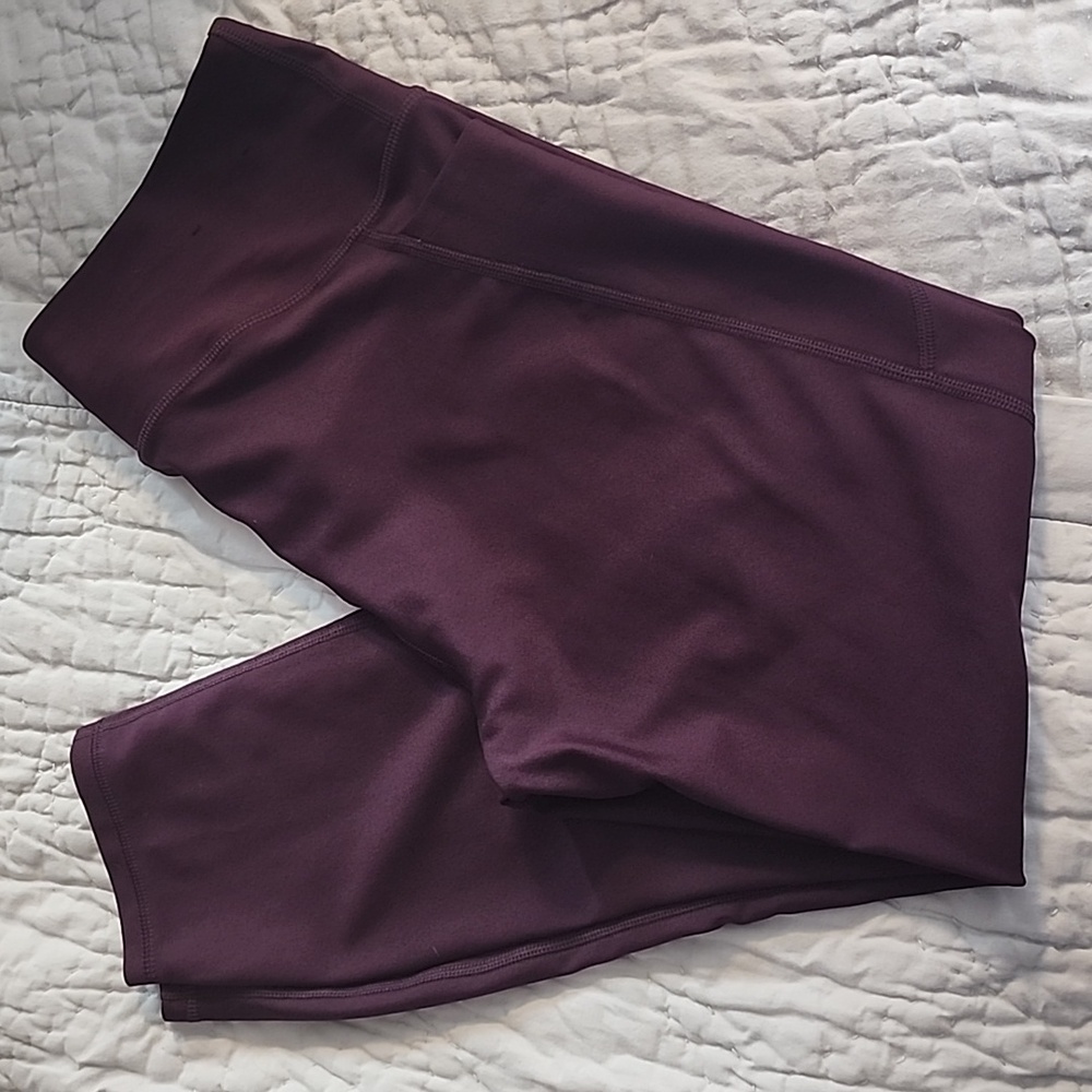 Purple under armour heat gear